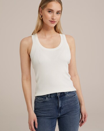 WE Fashion Top in Weiß