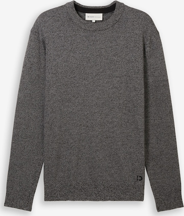 TOM TAILOR DENIM Sweater in Grey: front