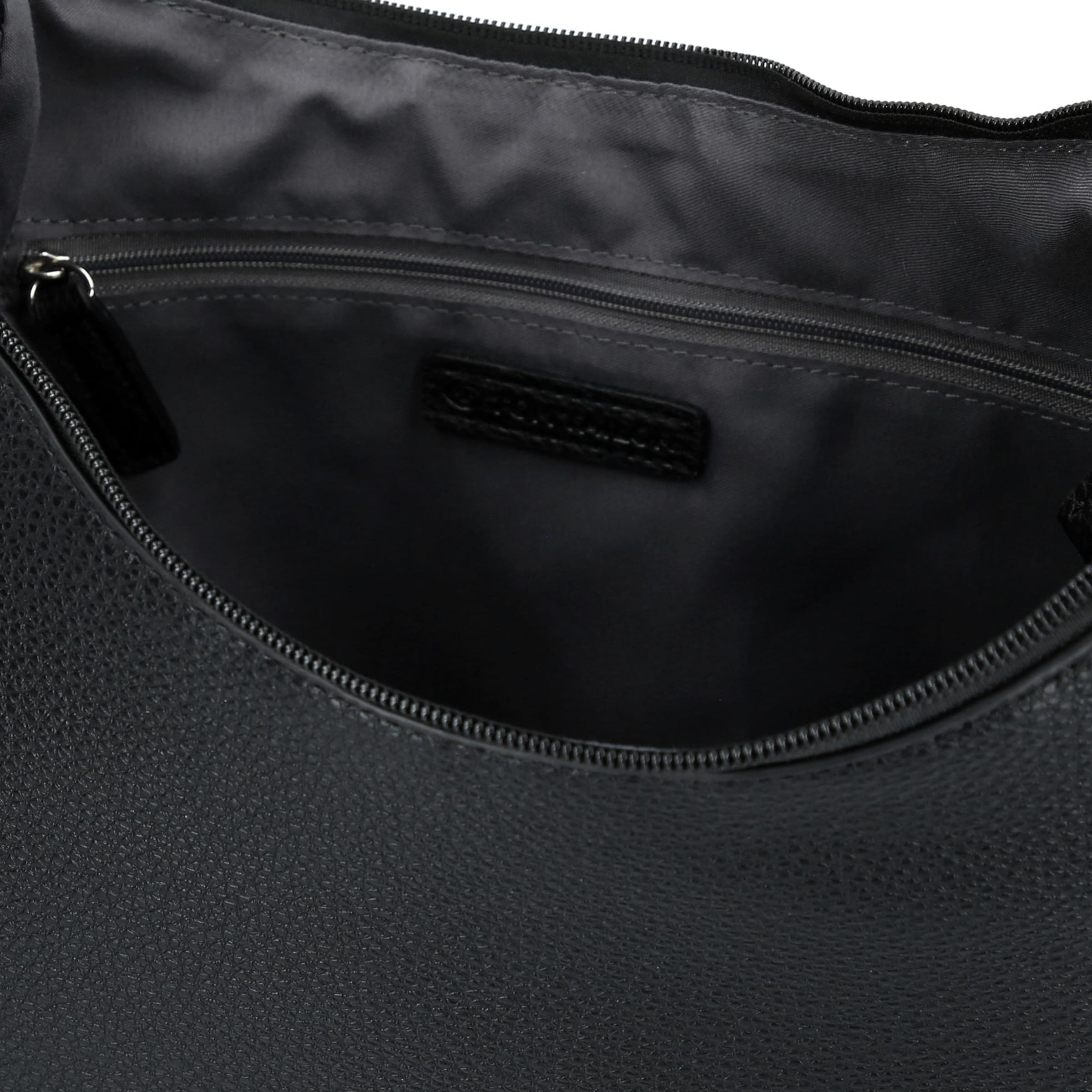 TOM TAILOR - Mala de ombro 'Dahlia' em preto