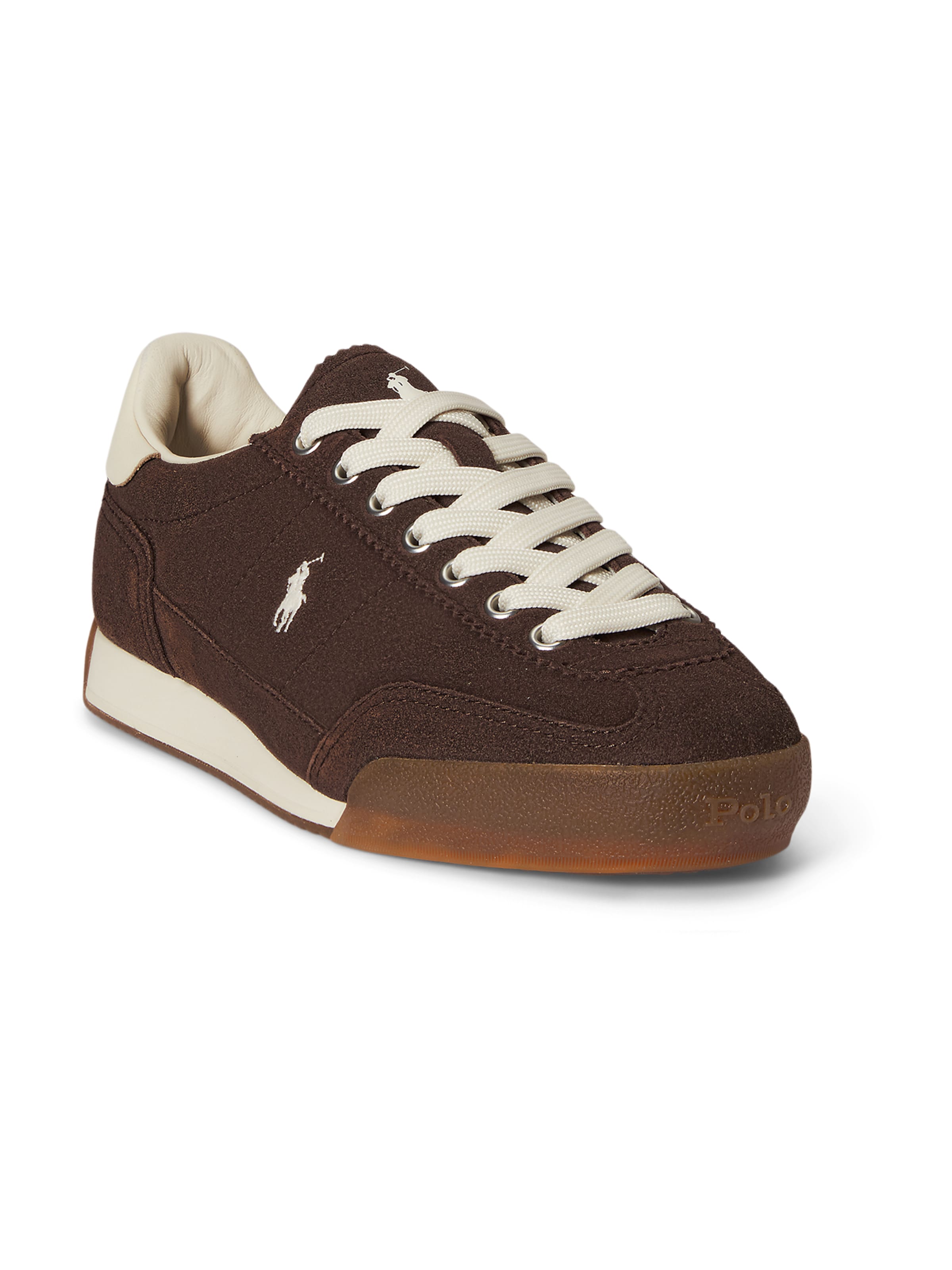 Polo Ralph Lauren Sneakers laag 'HESTER' in Bruin: voorkant