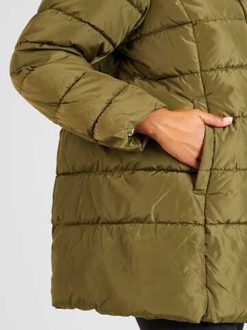 ONLY Carmakoma Winter coat 'NEW LINA' in Green