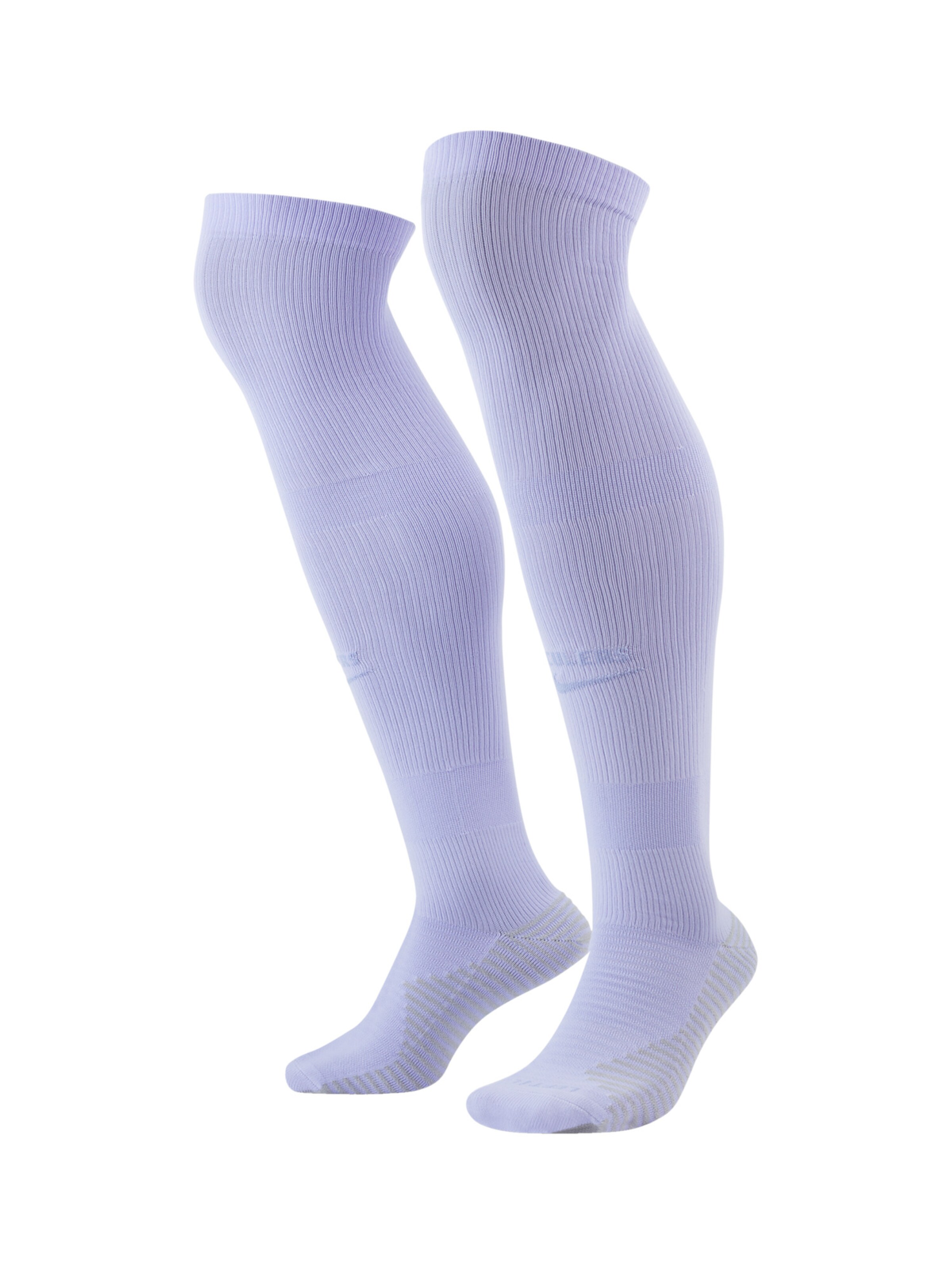 NIKE Soccer Socks in Purple: front