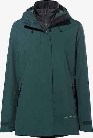 VAUDE Outdoorjas 'Neyland' in Groen: voorkant
