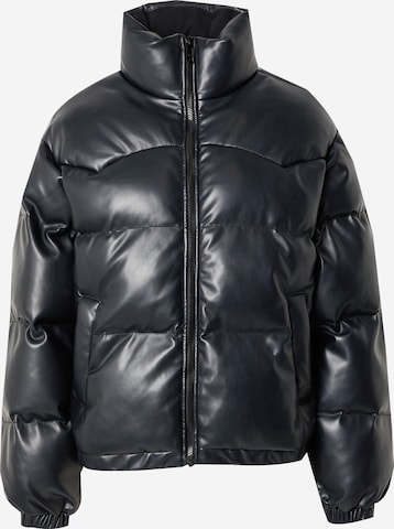 LEVI'S ® Välikausitakki 'Noe Western Puffer' värissä musta: etupuoli