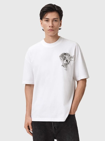 AllSaints Μπλουζάκι 'MYSTERIES' σε λευκό