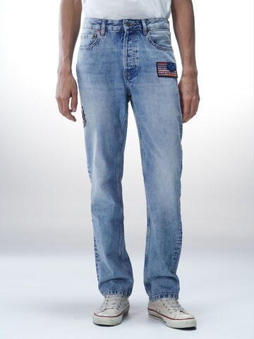 Luka Sabbat for ABOUT YOU regular Jeans 'Ramon' i blå: forside