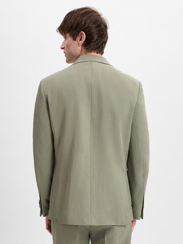 Finshley & Harding London Comfort fit Business-colbert 'Brick' in Groen