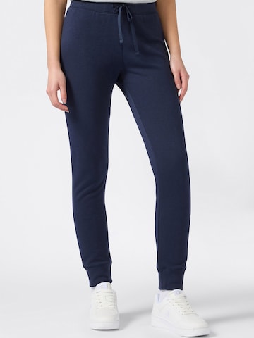 Champion Authentic Athletic Apparel Tapered Trousers in Blue: front