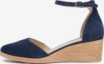 mėlyna RYLKO Vakariniai bateliai: priekis