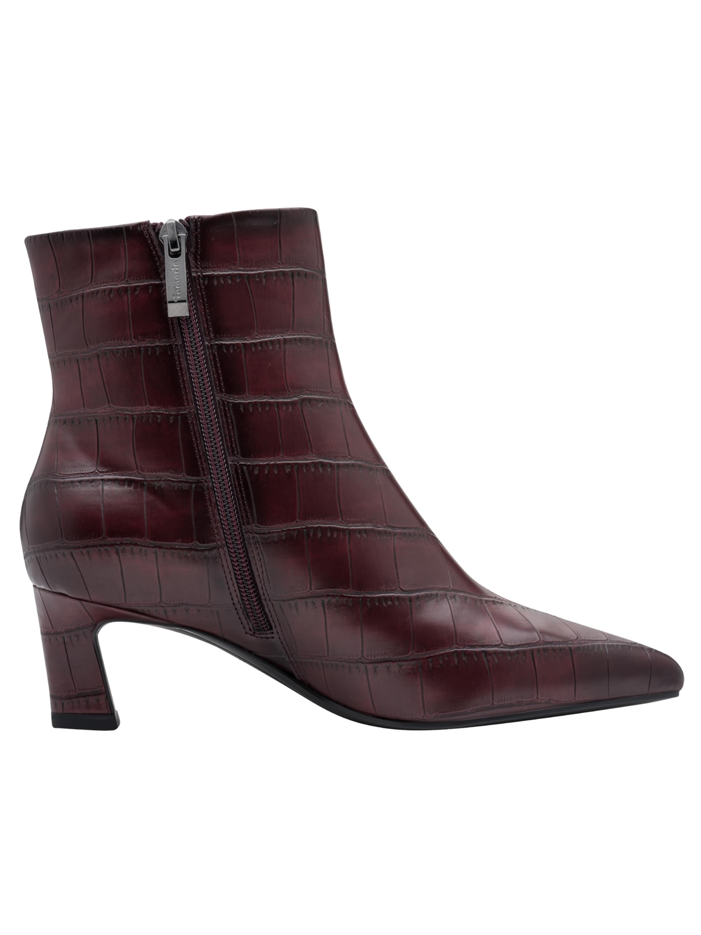 Bottines Tamaris en rouge