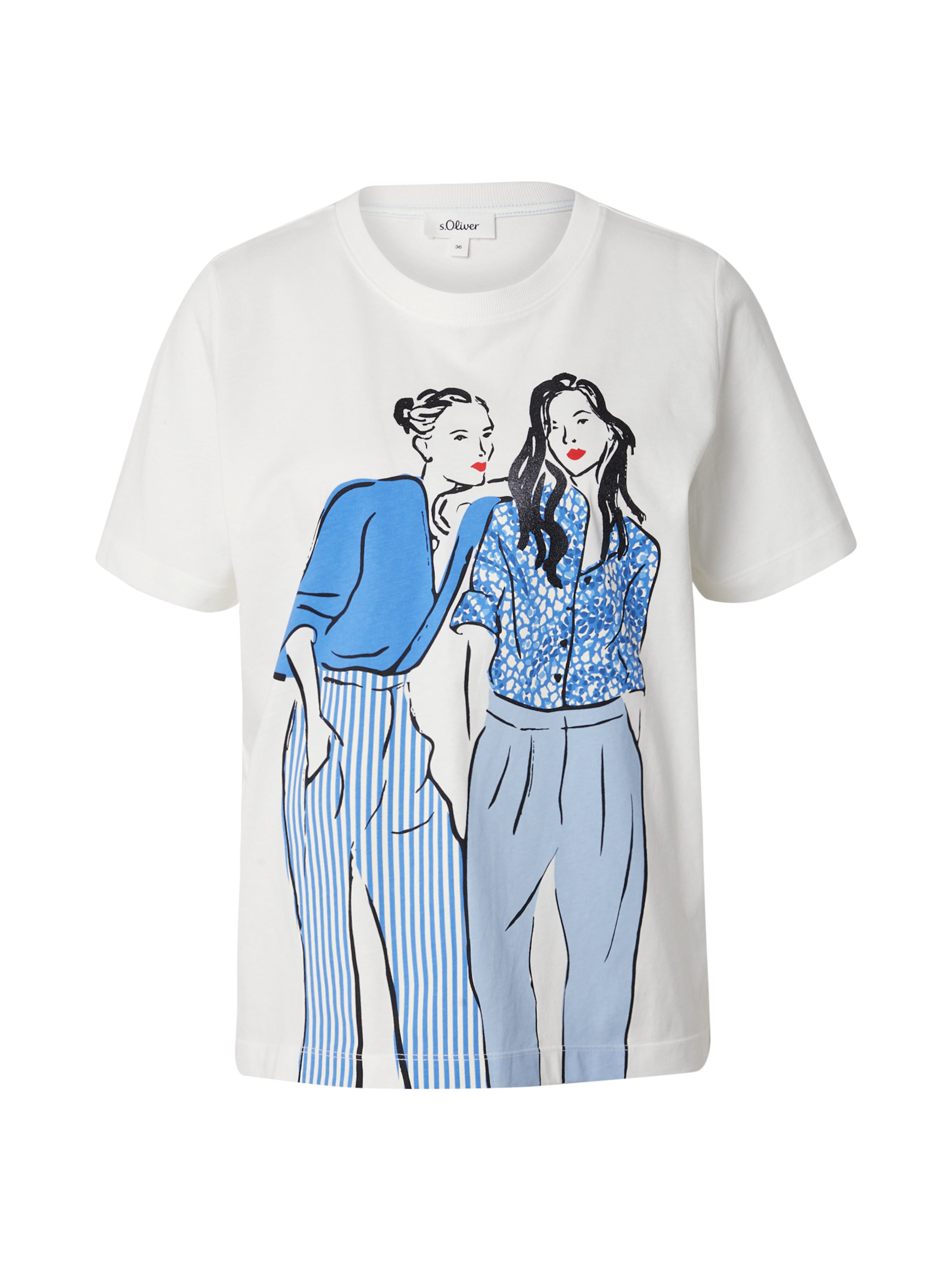 s.Oliver - Camisa em bege: frente