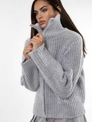 Hiccup Knit cardigan in Grey