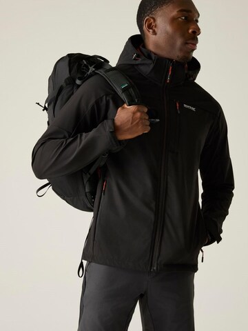 REGATTA Outdoor jacket 'Regatta Softshelljacke Arana' in Black