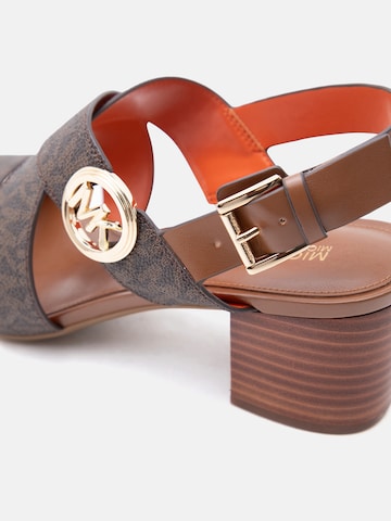 MICHAEL Michael Kors Сандали 'VERA FLEX' в кафяво