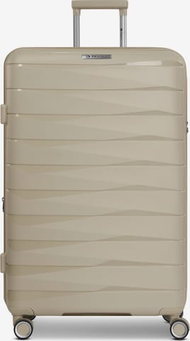 Franky Trolley 'London' in Beige: Vorderseite