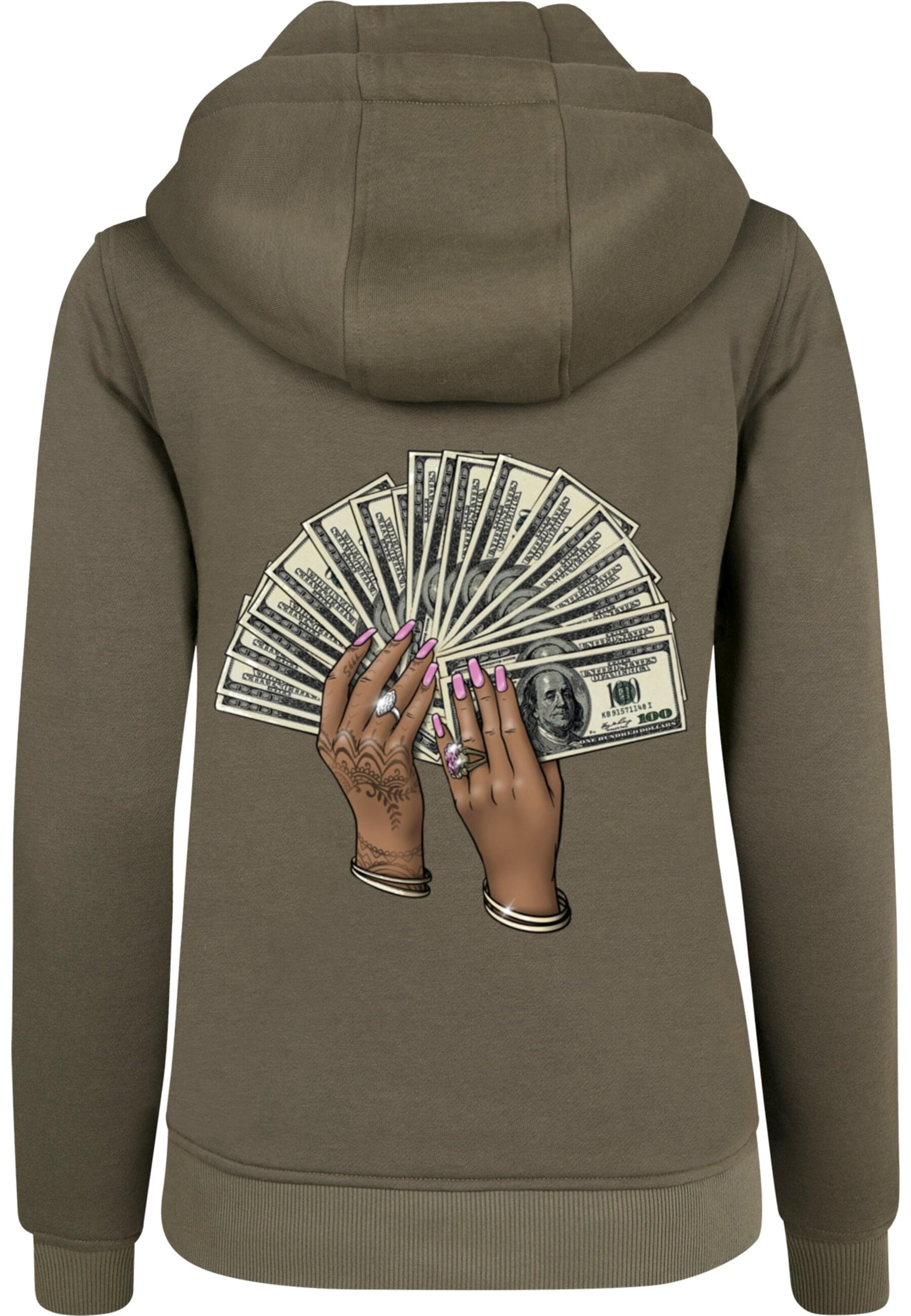 Mister Tee Sweatshirt 'B**** Better' in Grün