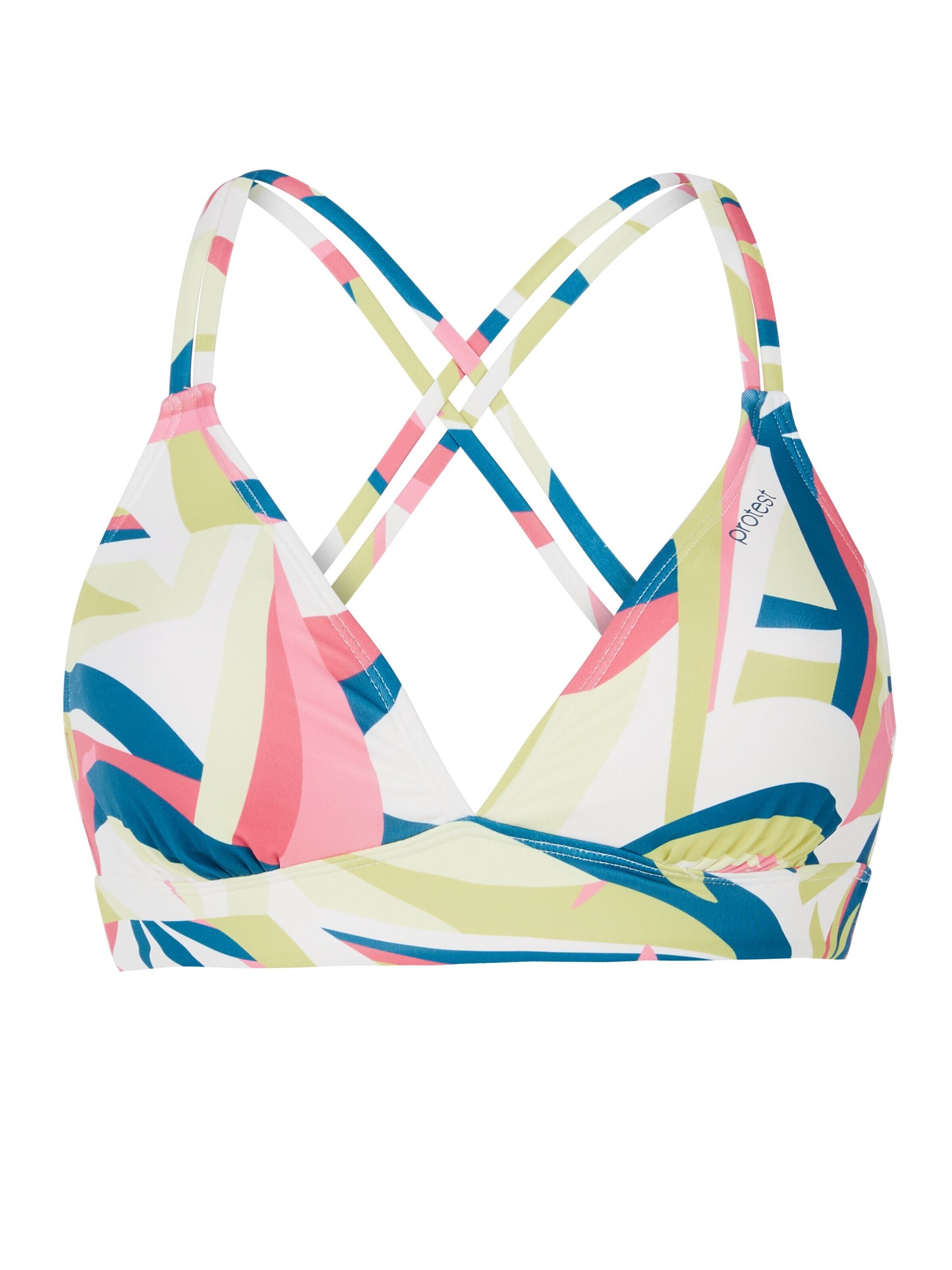 PROTEST Bralette Bikini top 'MIXSuperas' in Pink: front