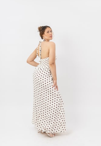 Robe d’été Elara en beige
