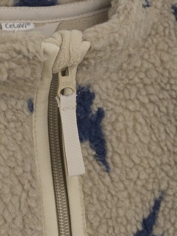 CeLaVi - Casaco meia-estação 'Fleece Jacket' em castanho