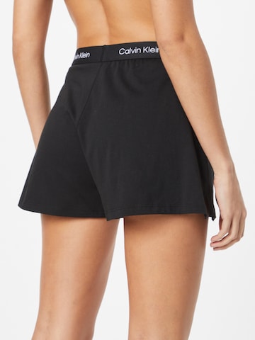 Calvin Klein Underwear سروال البيجاما بلون أسود