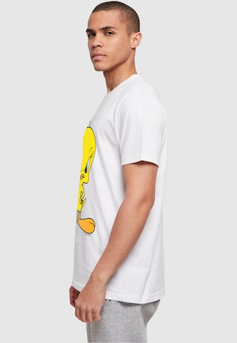 T-Shirt 'Looney Tunes - Angry Tweety' ABSOLUTE CULT en blanc