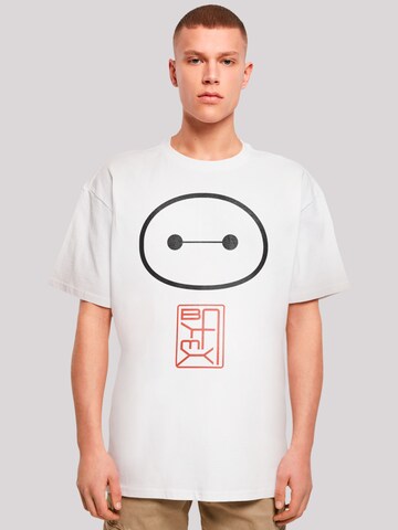 F4NT4STIC Shirt 'Big Hero 6 Baymax' in White: front