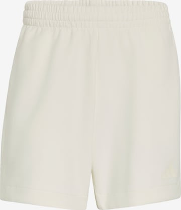 ADIDAS SPORTSWEAR Športové nohavice 'Lux' - Biela: predná strana