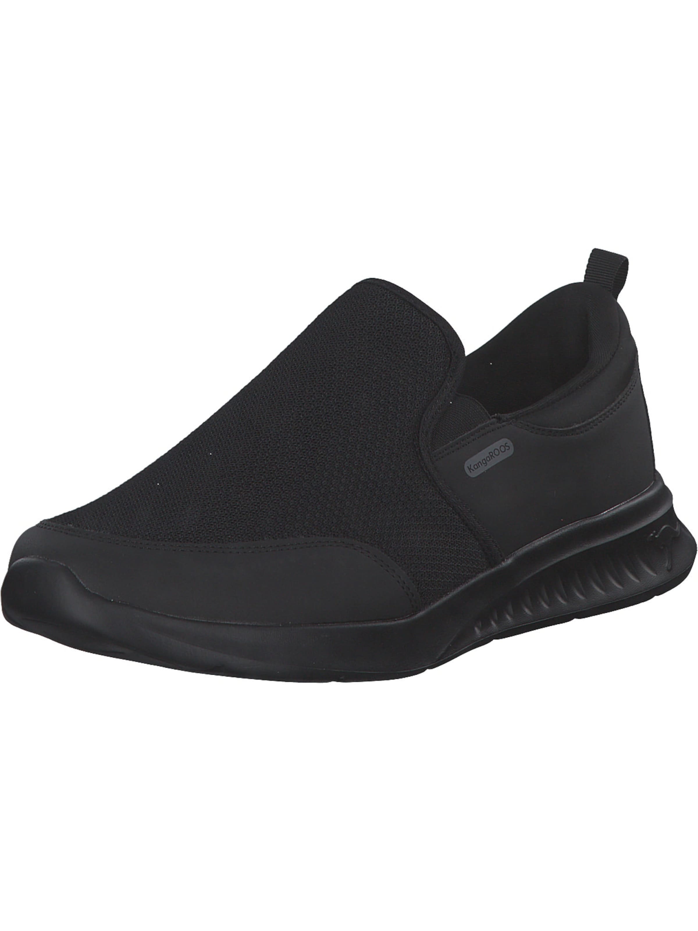 Slip on 'KL-A Xton' KangaROOS en noir : devant