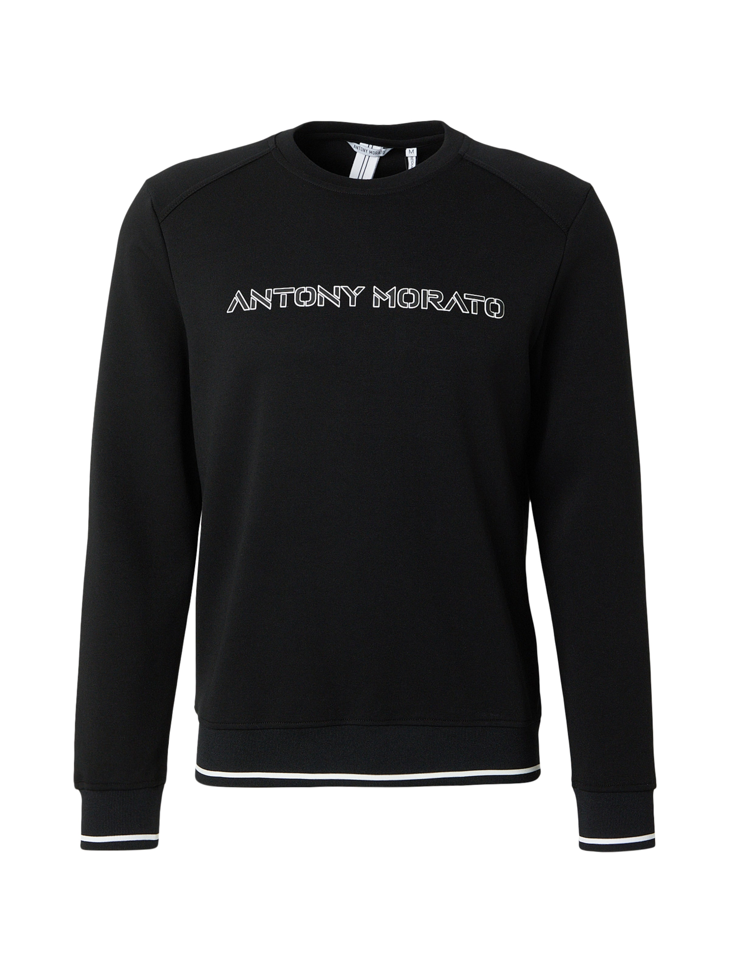 Felpa ANTONY MORATO di colore nero / bianco, Visualizzazione prodotti