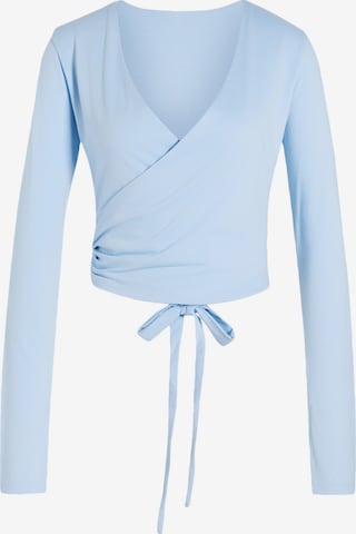 ADIDAS PERFORMANCE - Camisa funcionais 'Studio' em azul: frente