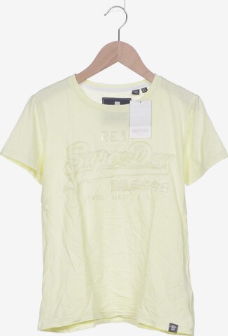 Superdry T-Shirt S in Gelb: predná strana