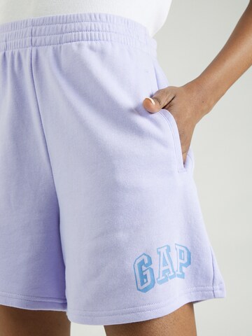 Loosefit Pantaloni de la GAP pe mov