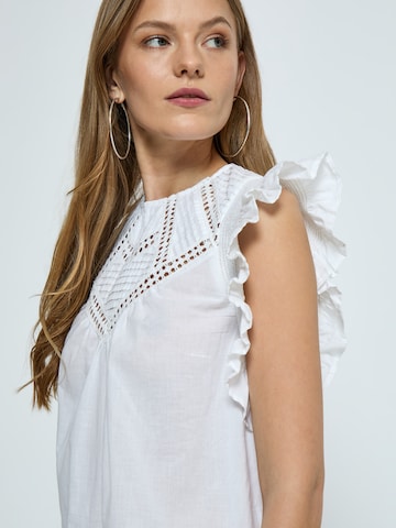 DESIRES Bluse 'Matine' in Weiß