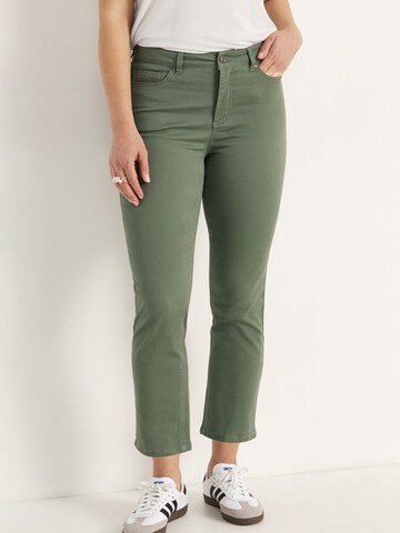 Cellbes of Sweden Slim fit Jeans in Green: front