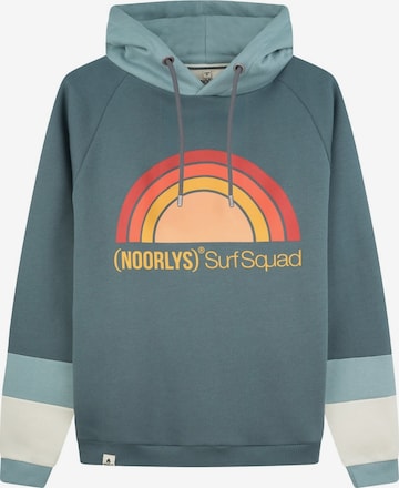 NOORLYS Sweatshirt 'TÜÜTJE' in Blue: front