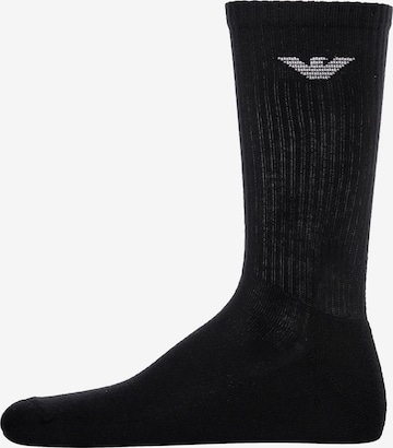 Emporio Armani Athletic Socks in Black