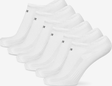 Circle Five Ankle socks '6 Paar Sneaker-Socken Silikongrip ohne verrutschen' in White: front