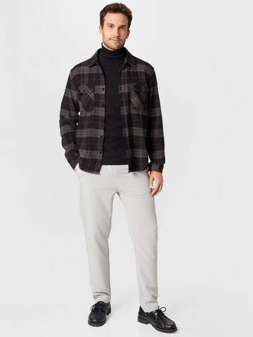 Brixton Regular fit Button Up Shirt 'BOWERY' in Black