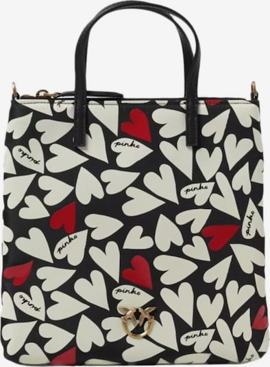PINKO Handtasche 'Heart Print Tote Bag' in One Size in schwarz, Produktansicht