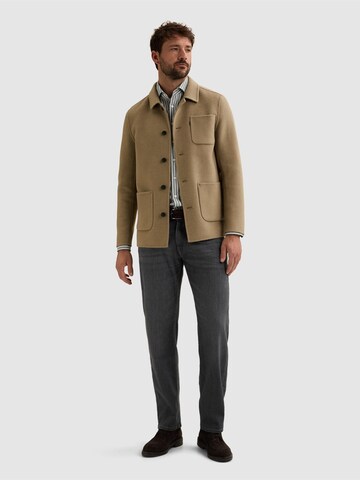 VANGUARD Regular fit Suit Jacket 'Woolblend blazer with button closure' in White