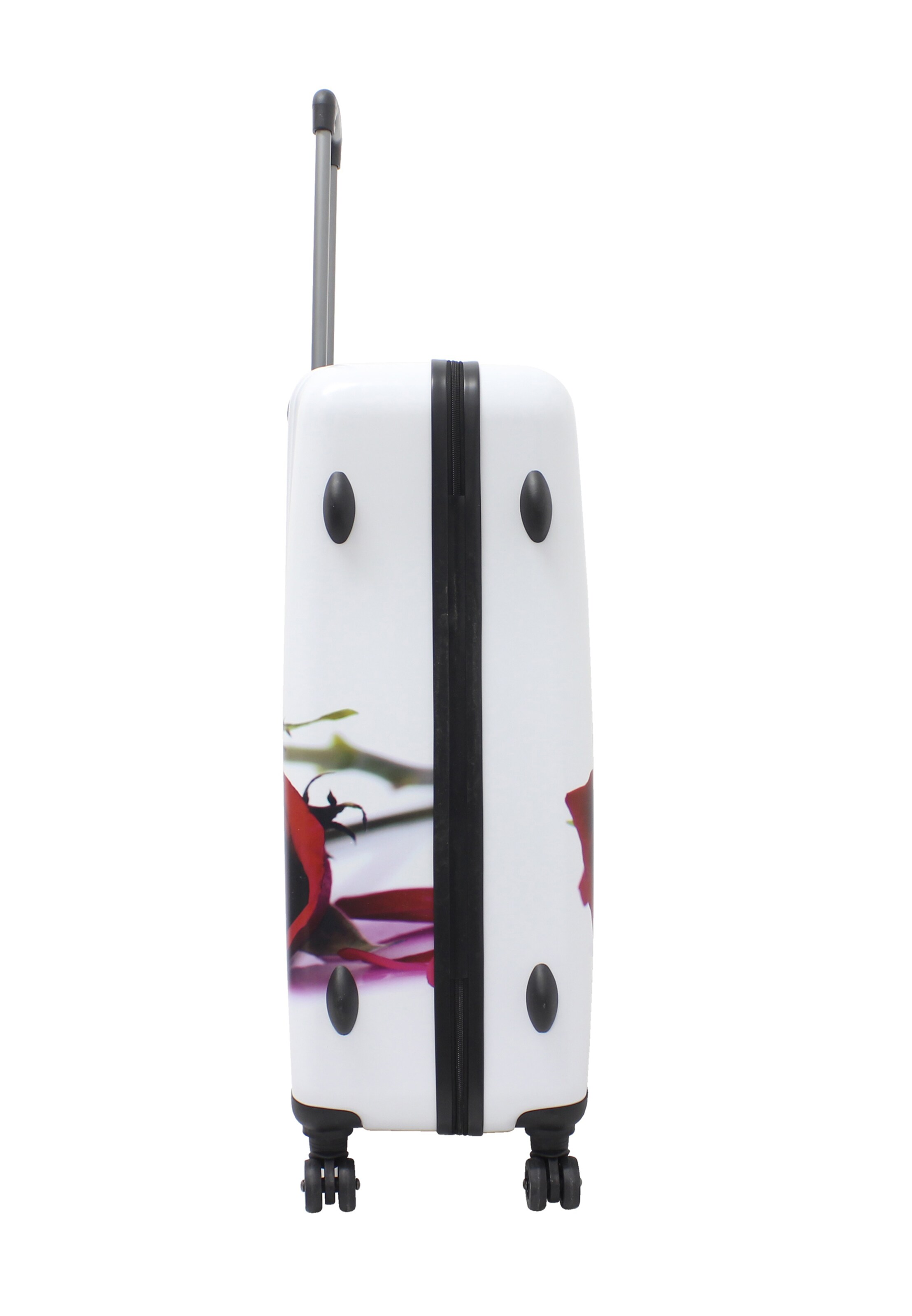 Saxoline Trolley 'Roses' in Weiß