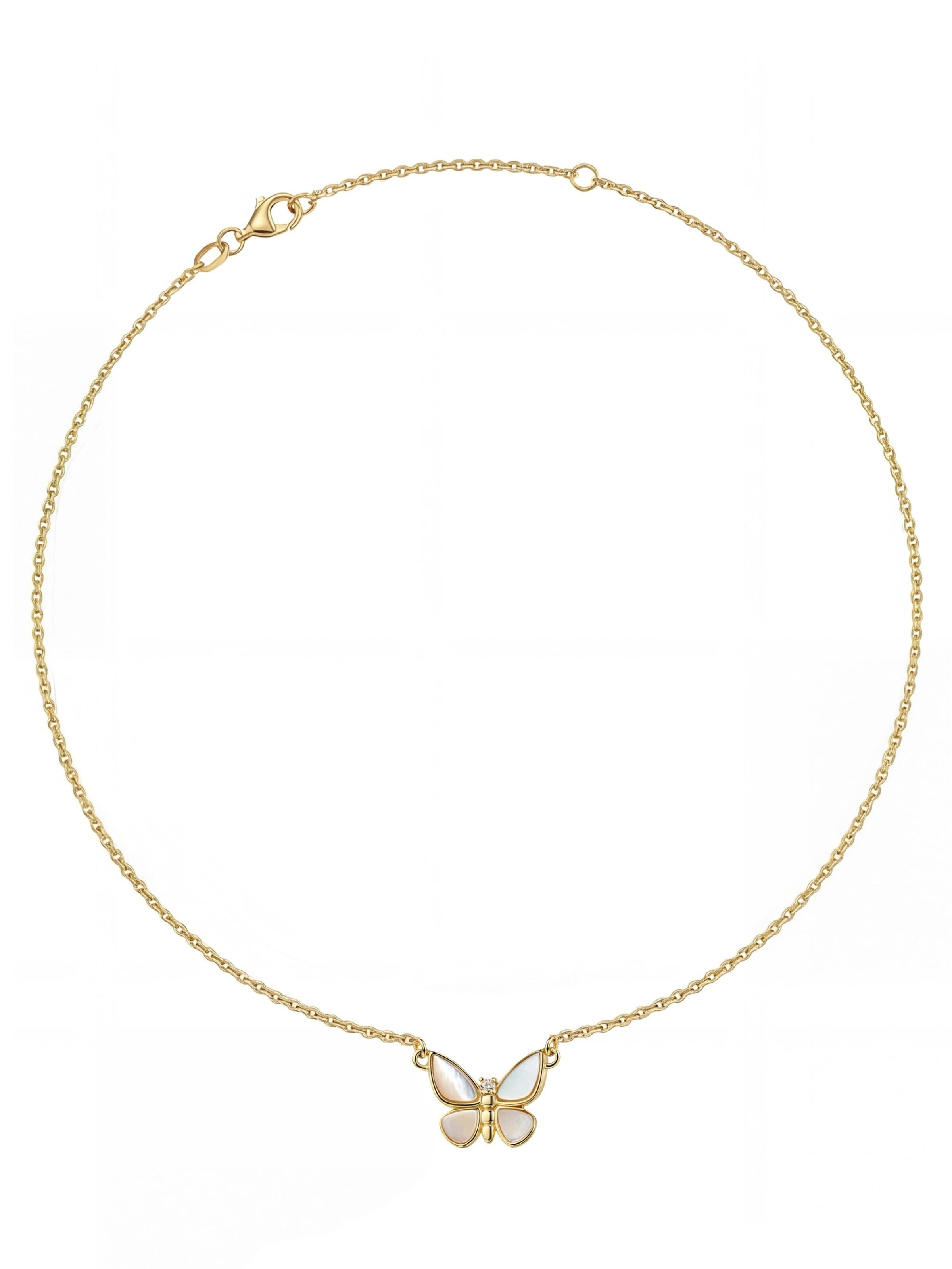 Kamiko Ketting 'MARIPOSA' in Goud