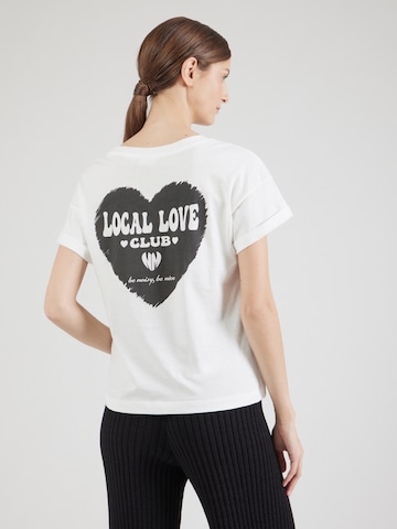 T-shirt 'NMGABY' Noisy may en blanc : devant