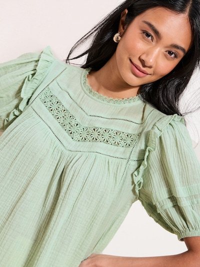 Friends Like These Blouse in S in Pastel green, Item view