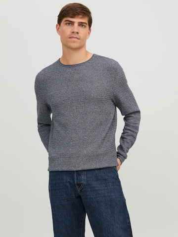 JACK & JONES Trui 'Blumiguel' in Blauw