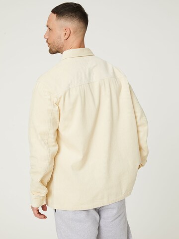 DAN FOX APPAREL Between-Season Jacket 'Leif' in White