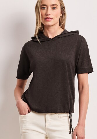 STREET ONE Shirt in Brown: front