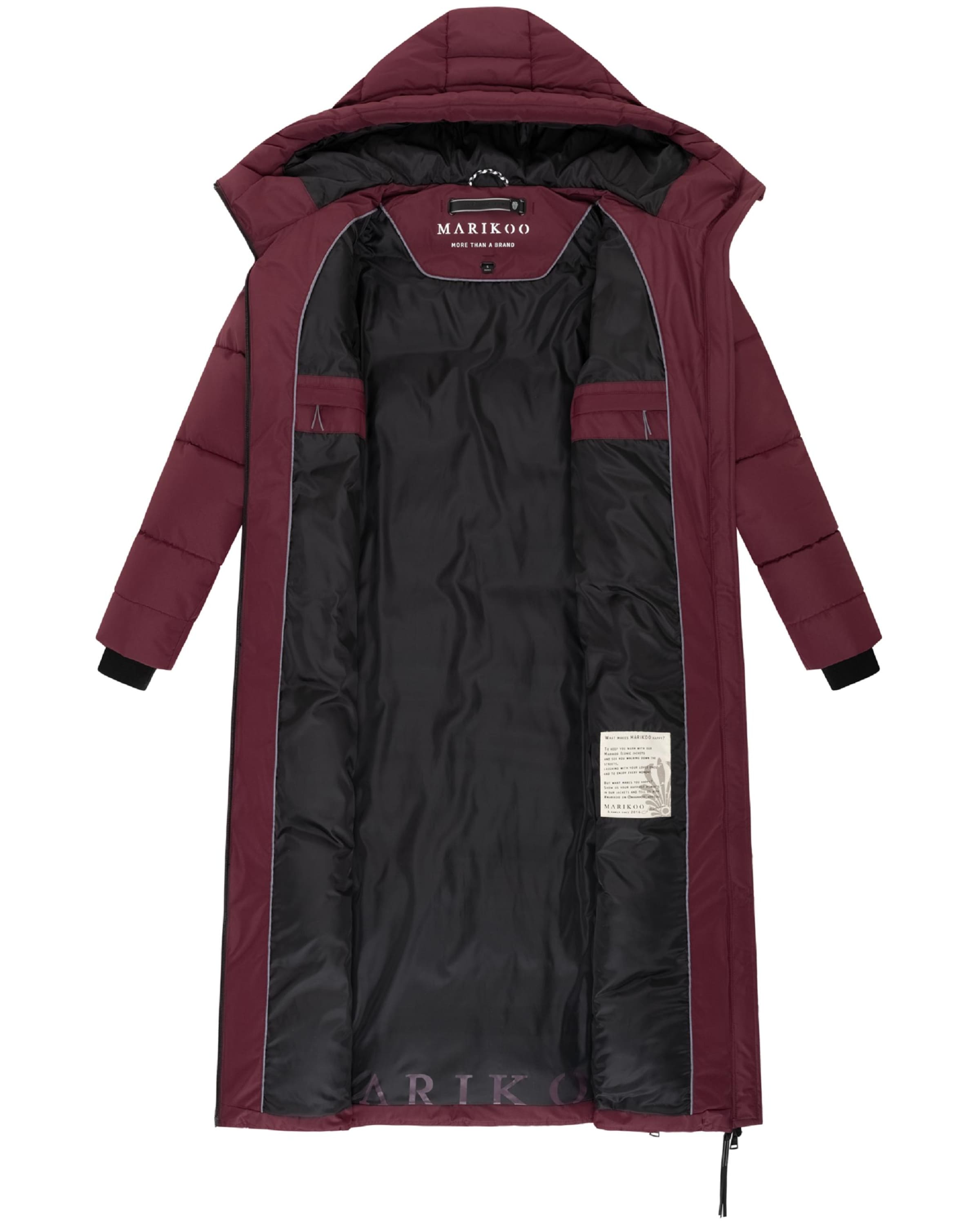 Manteau d’hiver 'Firella XVI' MARIKOO en rouge
