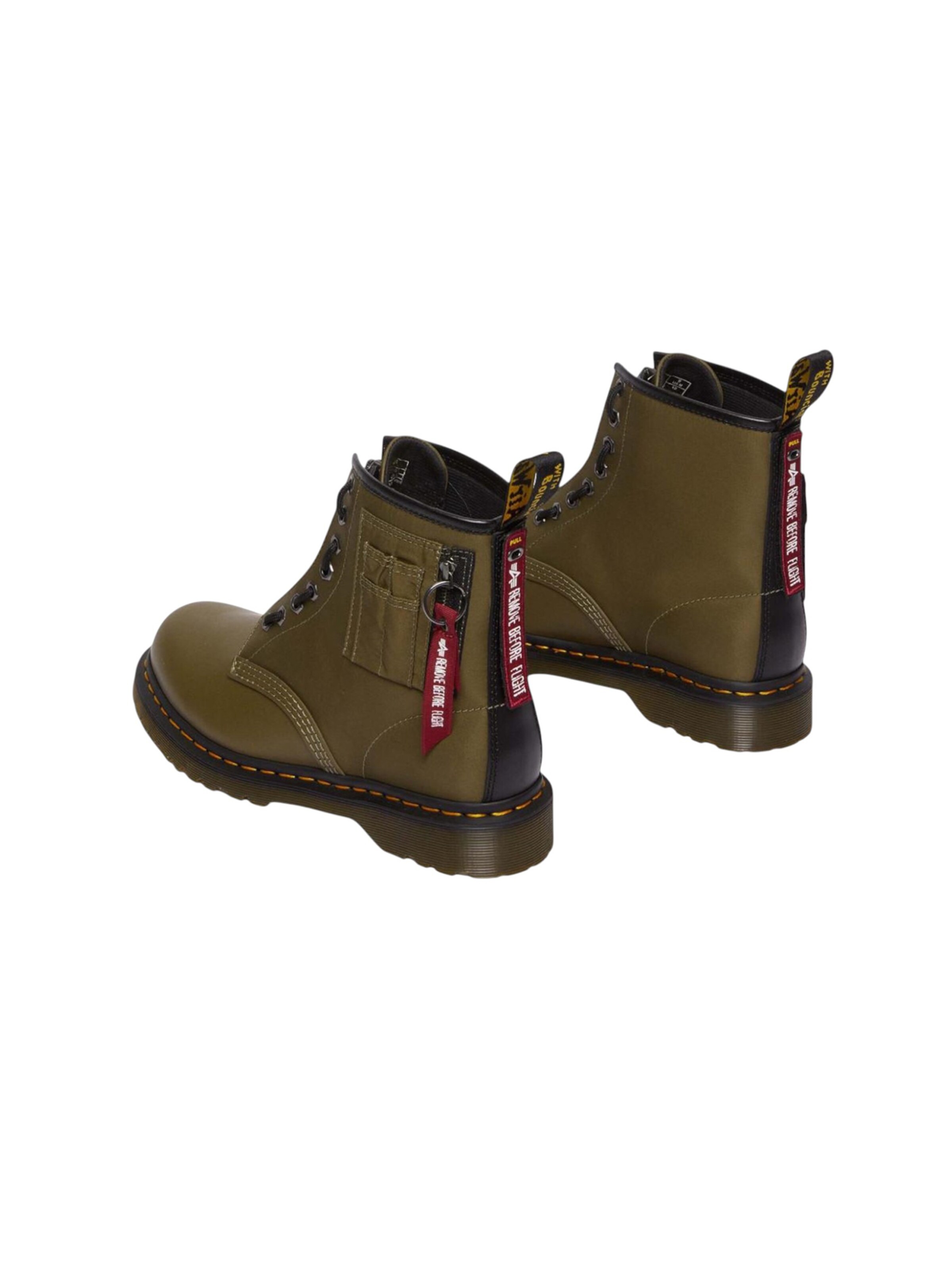 Dr. Martens Schnürboots '1460 Ben Alpha' in Grün