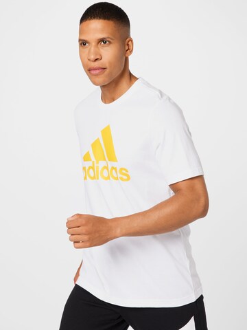 T-Shirt fonctionnel ADIDAS SPORTSWEAR en blanc : devant